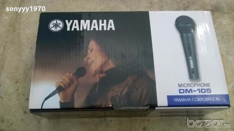yamaha-комплект нов микрофон, снимка 1