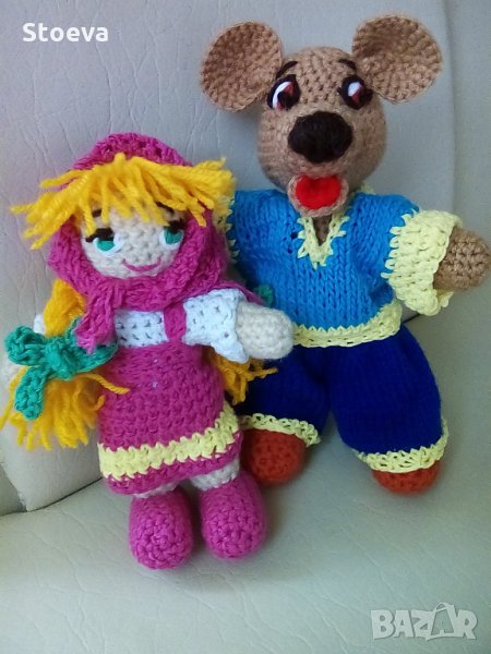 Кукла Маша и мечока, снимка 1
