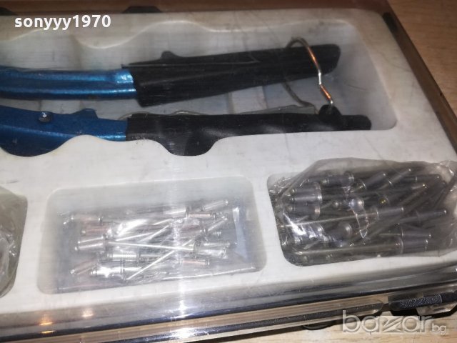 rodeo-комплект нитачка в куфар с нитове-внос германия, снимка 13 - Други инструменти - 20657953