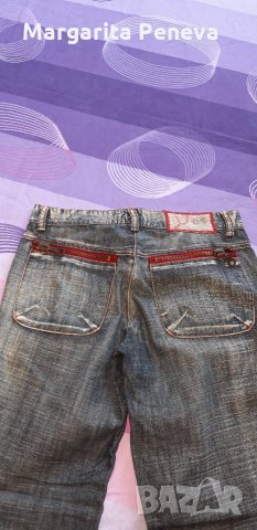 Оригинални 7/8 дънки "Армани", снимка 2 - Дънки - 22723511