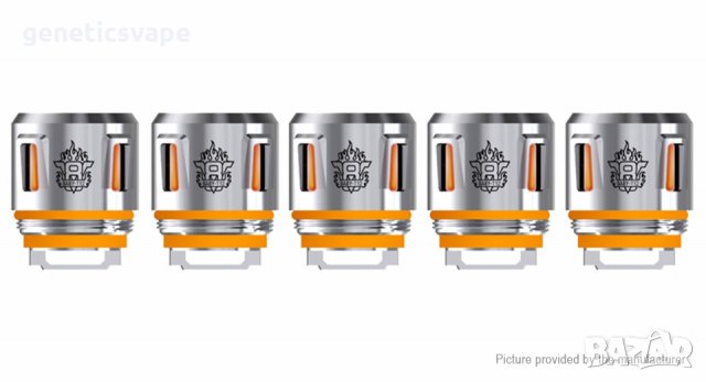Smok V8 Baby T12 Orange Light Coil изпарители нагреватели, снимка 3 - Аксесоари за електронни цигари - 21784606