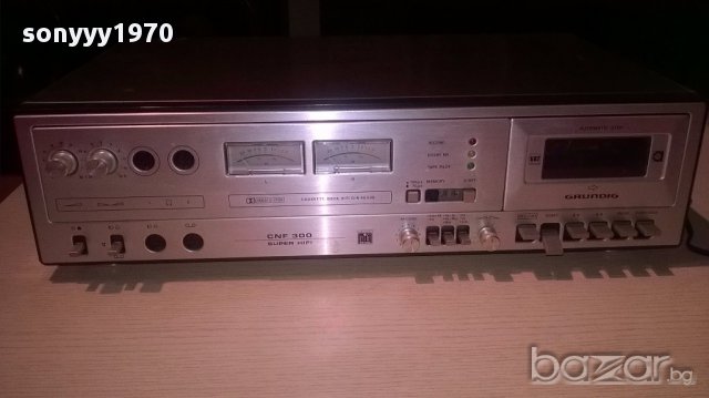 GRUNDIG CNF 300-SUPER HIFI-Ретро дек-внос швеицария, снимка 3 - Декове - 13523584