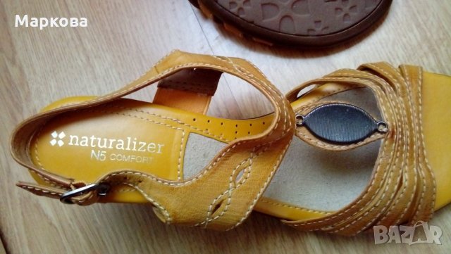 Сандали с ток Naturalizer № 5 Comfort, снимка 4 - Сандали - 25851685