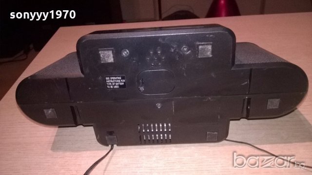 sony iphone/tuner/clock/aux/ampli+adaptor-внос англия, снимка 18 - Ресийвъри, усилватели, смесителни пултове - 19582368
