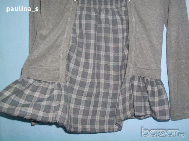 Еластична блузка с къдри / унисайз , снимка 3 - Блузи с дълъг ръкав и пуловери - 14136963