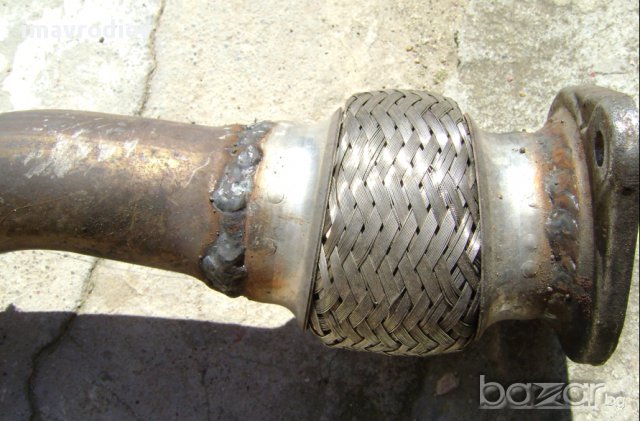 Задното гърне с тръбата и меката връзка до турбината за Рено Лагуна 2, снимка 5 - Части - 11745951