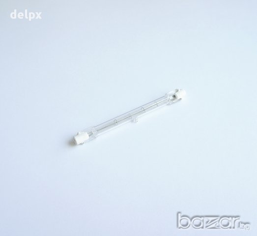 Лампа халогенна пура с цокъл R7s 220V 400W 118mm, снимка 1