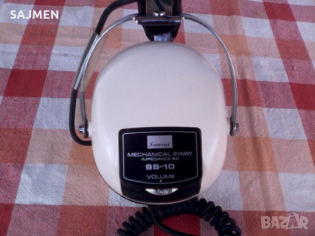 SANSUI SS-10 hi-fi- колекционерски слушалки, снимка 4 - Слушалки и портативни колонки - 23846791