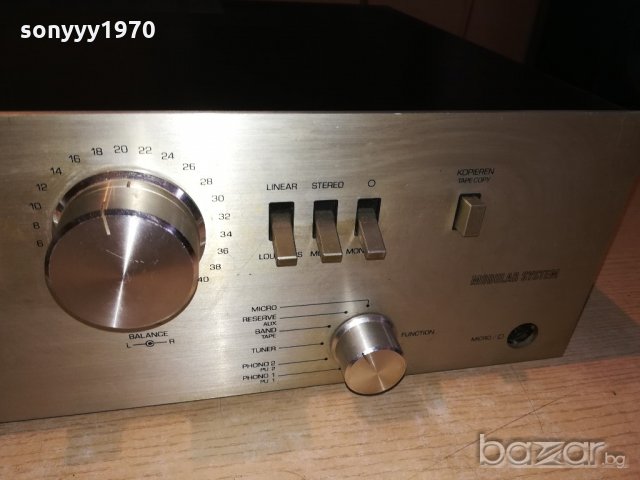 telefunken ta350 hifi amplifier-за ремонт-внос швеицария, снимка 12 - Ресийвъри, усилватели, смесителни пултове - 21305324