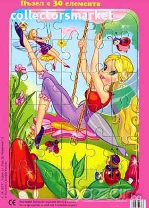 Пъзел – Фея с цветя, снимка 2 - Художествена литература - 15848211