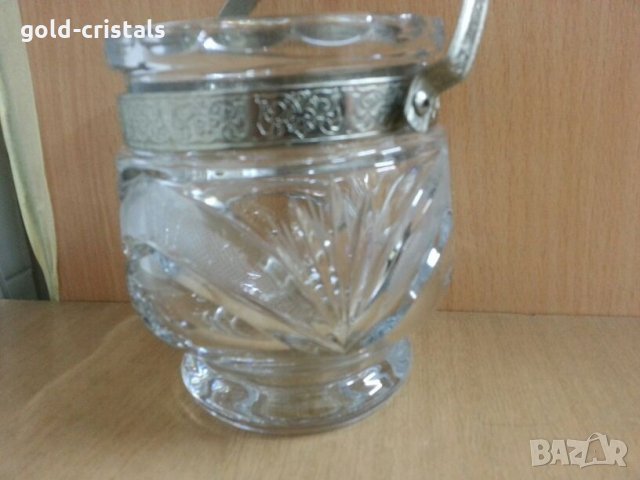 Кристална ледарка купа , снимка 6 - Антикварни и старинни предмети - 23533641