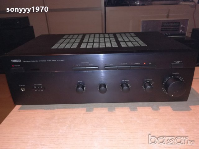 yamaha ax-390 stereo amplifier-внос швеицария, снимка 12 - Ресийвъри, усилватели, смесителни пултове - 20285278