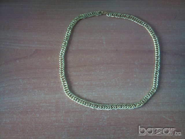 Невероятно красив Мъжки Ланец - позлатен с 18к злато Нов модел №25 , снимка 2 - Колиета, медальони, синджири - 11501493