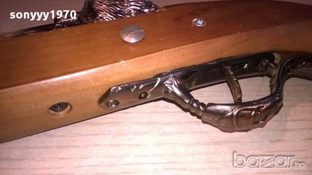 АНТИКА-Пищов-запалка-ретро колекция-40х15см-внос швеицария, снимка 7 - Антикварни и старинни предмети - 18136968