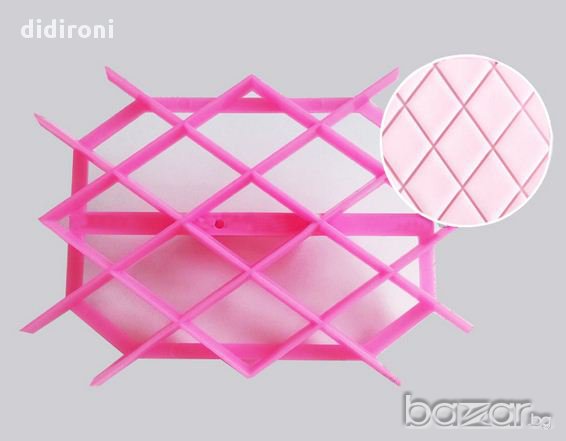 Щампа решетка за фондан, марципан и др. моделиращи смеси, снимка 2 - Прибори за хранене, готвене и сервиране - 11106670