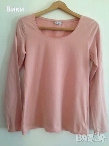 Розова блуза, снимка 2 - Блузи с дълъг ръкав и пуловери - 23684862