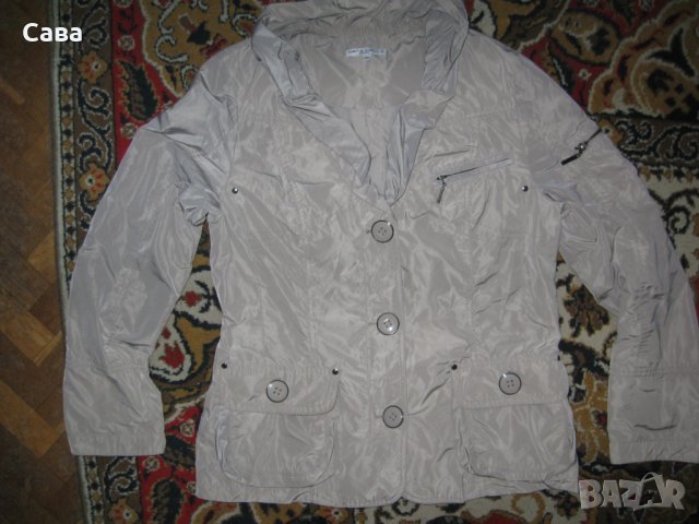 Яке пролет, есен MARIO CONTI   дамско,Л-ХЛ, снимка 2 - Якета - 24752421