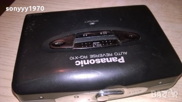 panasonic rq-x10 metal-walkman-внос швеицария, снимка 2 - MP3 и MP4 плеъри - 21898297