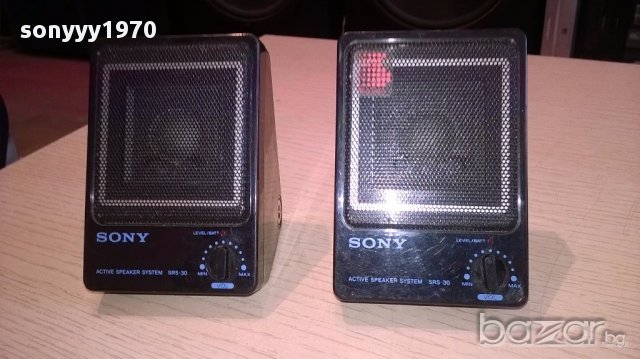 Sony 2бр активни колонки-внос швеицария, снимка 2 - Тонколони - 14170516