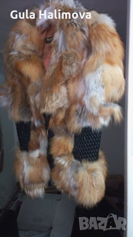 Дамски елек лисица, снимка 2 - Елеци - 24390129