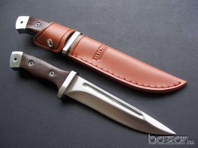 Нож с фиксирано острие  Buck 2008 - 5 мм !, снимка 14 - Ножове - 18410811