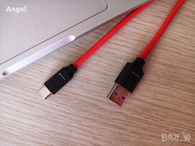 Премиум USB C кабел HOCO X11 5A за Quick Charge зареждане и данни, снимка 6 - USB кабели - 23979392