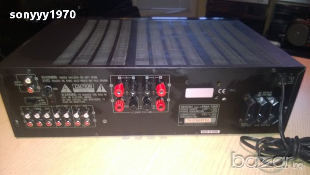  denon pma-725r-stereo amplifier-210watts-2 трафа-внос швеицария, снимка 11 - Ресийвъри, усилватели, смесителни пултове - 8787724