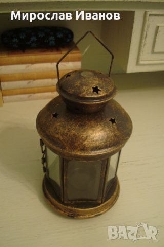 " Цилиндричен бронзов фенер " - от Мароко, снимка 1