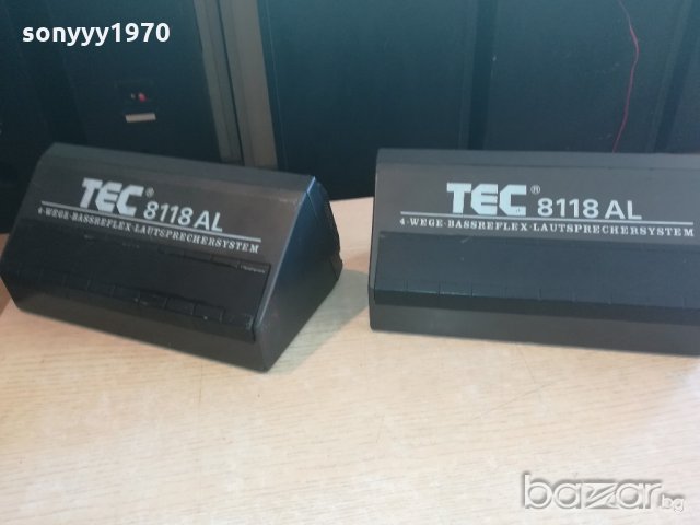 tec 8118al two bass-2x100w-28х15х13см-внос швеицария, снимка 8 - Тонколони - 20963608