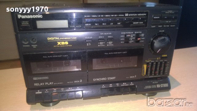 panasonic rx-ct900-внос швеицария, снимка 5 - Ресийвъри, усилватели, смесителни пултове - 10835507