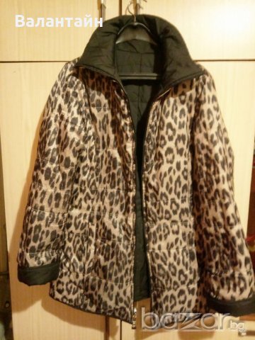 Дамско яке с две лица 2 в 1, снимка 2 - Якета - 19682375