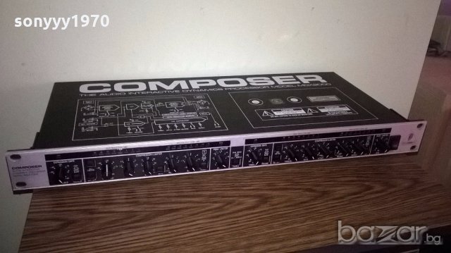 behringer-composer-audio processor-внос швеицария, снимка 6 - Ресийвъри, усилватели, смесителни пултове - 19709933