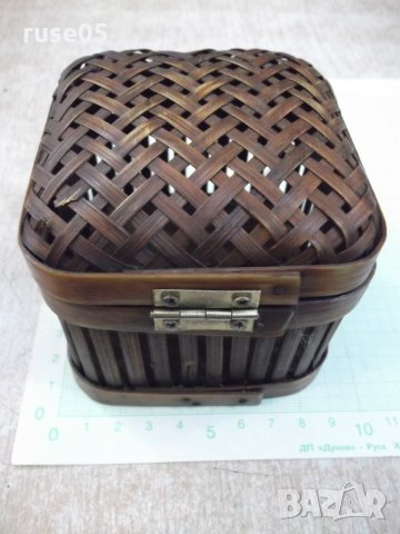 Кутия с плетен капак, снимка 5 - Други ценни предмети - 25905679