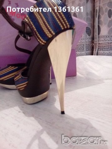 Елегантни дамски обувки, снимка 4 - Дамски обувки на ток - 18455697