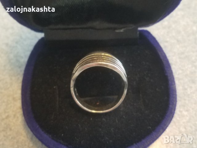 Сребърен пръстен-7,65гр/925, снимка 7 - Пръстени - 25249544