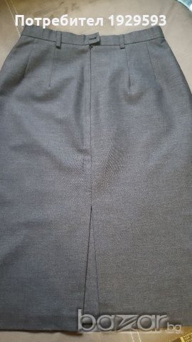 Сива пола, снимка 3 - Поли - 21323245