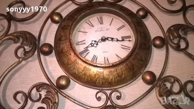 gerald et jils-paris-105х45см-ретро часовник-внос швеицария, снимка 7 - Антикварни и старинни предмети - 23857072