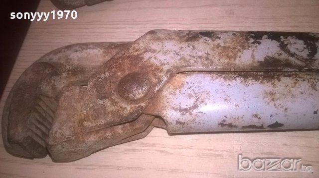 СТАРИ ЯКИ-раздвижни ключове 40см-65лв за брои, снимка 11 - Ключове - 19775986