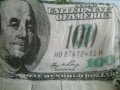 Пано с автентична 100$ ,банкнота,. 170/75 см., снимка 3