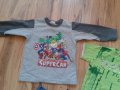 детско лотче-дънки и блузка с Хълк за малък господин+подарък-тениска-размер-86-92, снимка 8