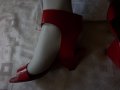 Дамски  червени сандали Chloé 100 % кожа ,100 % оригинални , снимка 16