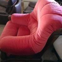 Стол - кресло - фотьойл- внос от Европа, снимка 5 - Дивани и мека мебел - 21309161