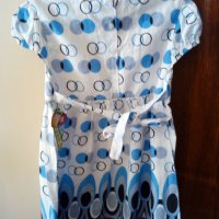 Нова памучна рокля, размер 7 години, снимка 2 - Детски рокли и поли - 24575260