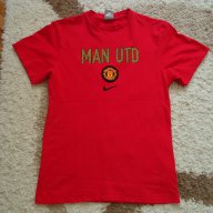 Nike Man Utd тениска футболна с къс ръкав, снимка 6 - Тениски - 11186005