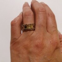 Среб.марков пръстен-"Calgaro"-проба-925. Закупен от Италия-2., снимка 2 - Пръстени - 21794635