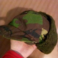 мъжка шапка ушанка,военна шапка с камуфлажна шарка камуфлаж KL топли страхотно, камуфлаж за лов, снимка 2 - Шапки - 11071279