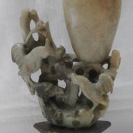 Стенна ваза 19-ти век , сапунен камък , снимка 1 - Антикварни и старинни предмети - 13774010