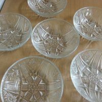 кристални  купички чешко стъкло , снимка 1 - Антикварни и старинни предмети - 22298589