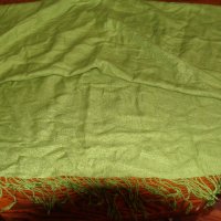 Кашмир и коприна великолепен дамски шал 3 , снимка 1 - Шалове - 20200658