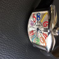 Мъжки луксозен часовник Franck Muller Crazy Hours клас ААА+ реплика, снимка 3 - Мъжки - 16678411